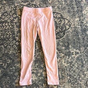 Soft Pink Crewcuts Size 7 Kids Leggings